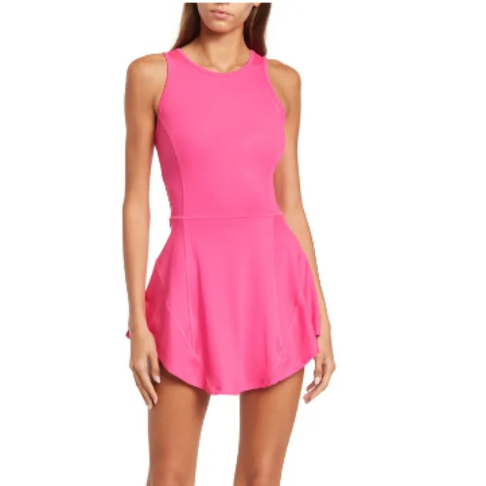 Active Tank Dress Romper